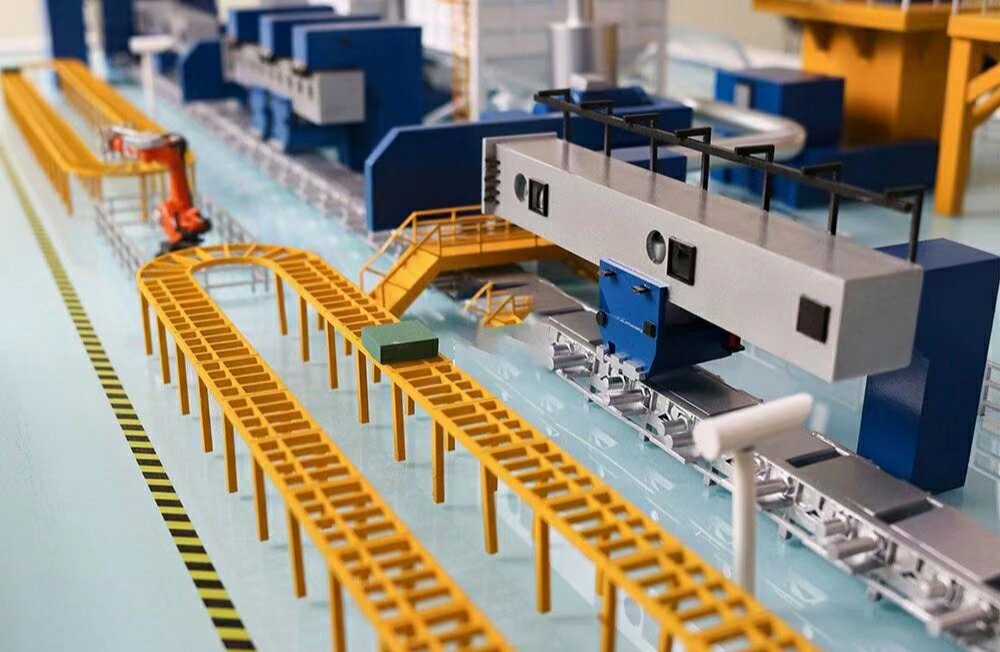 智慧工廠沙盤模型 制造業(yè)數(shù)字化轉(zhuǎn)型的可視化解決方案